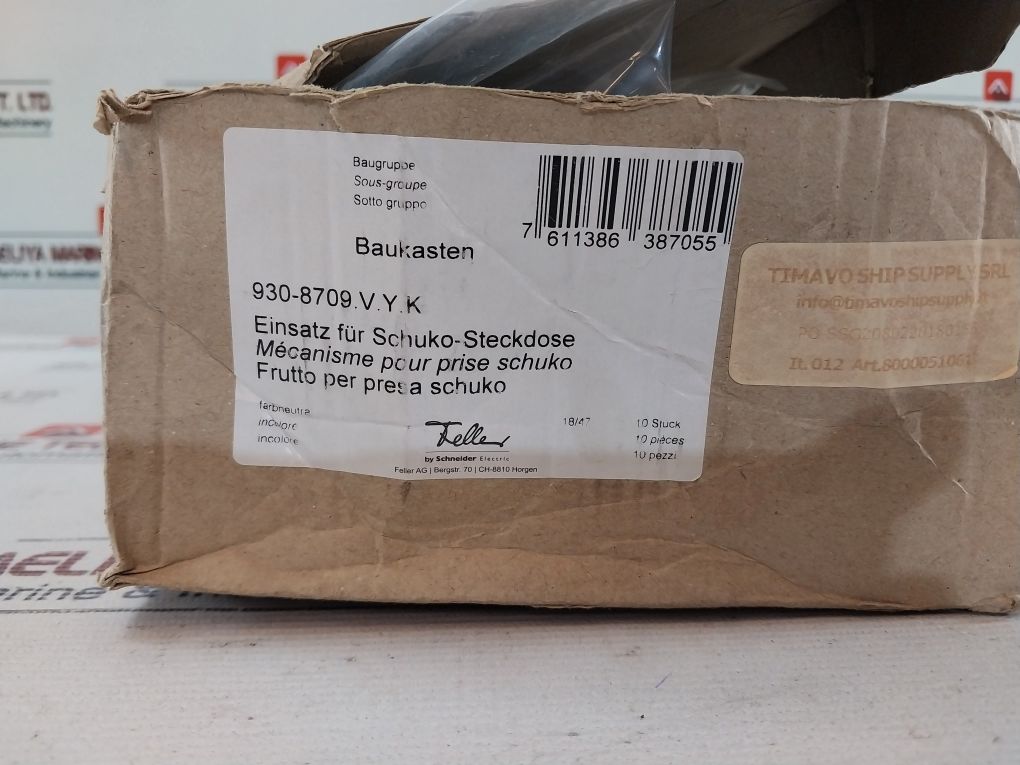 Feller 6600-20E Insert For Schuko Socket 