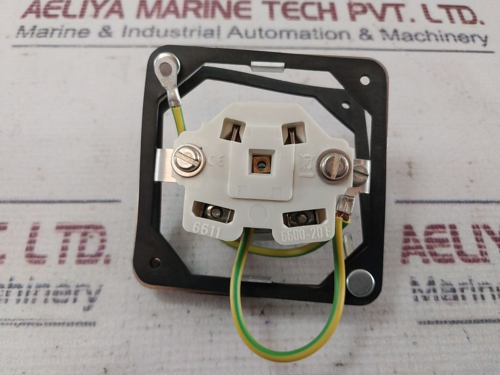 Feller 6600-20E Insert For Schuko Socket 