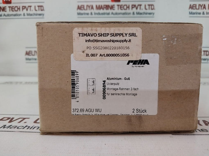 Feller/Schneider Electric M02916800 Flush Mounting Frame Double For Vertical