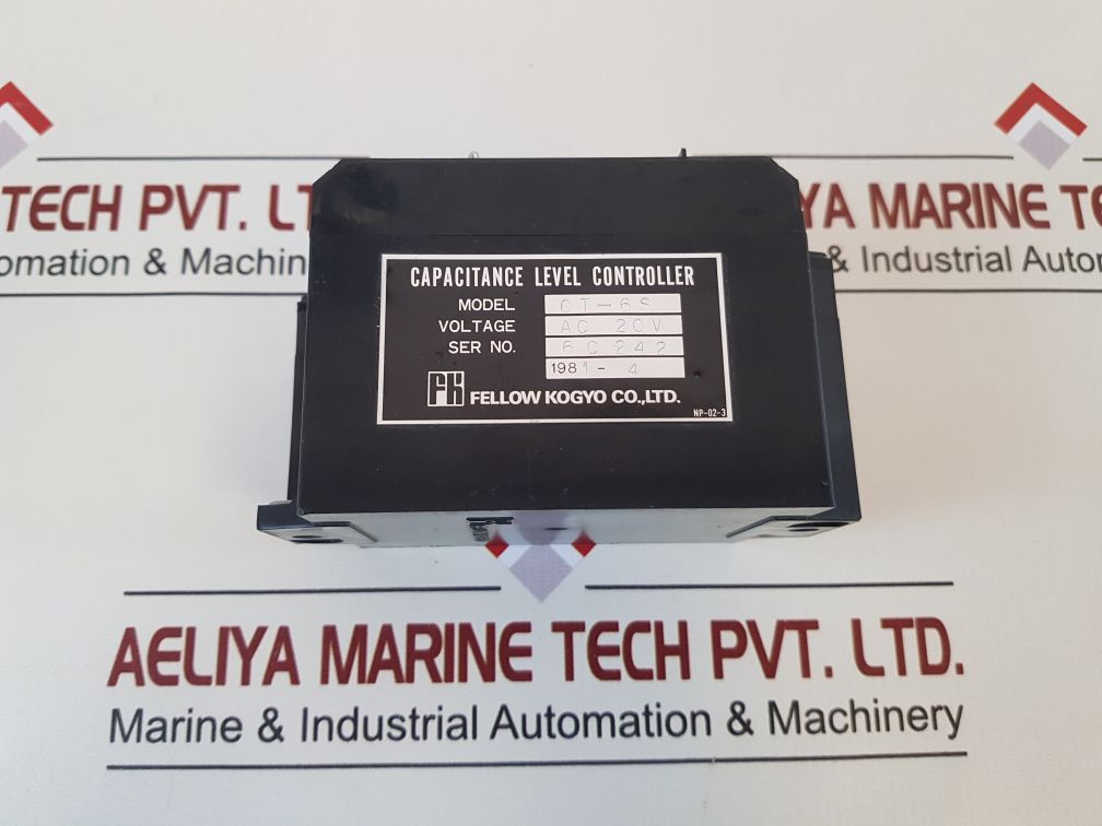Fellow Kogyo Ct-6S Capacitance Level Controller