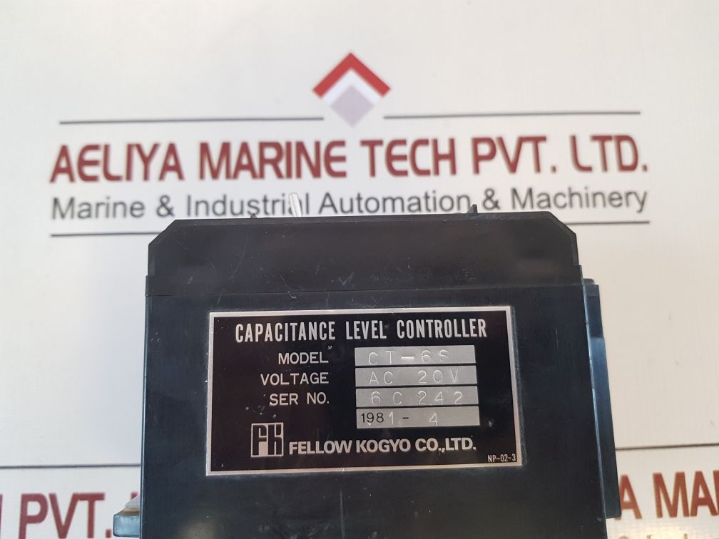 Fellow Kogyo Ct-6S Capacitance Level Controller