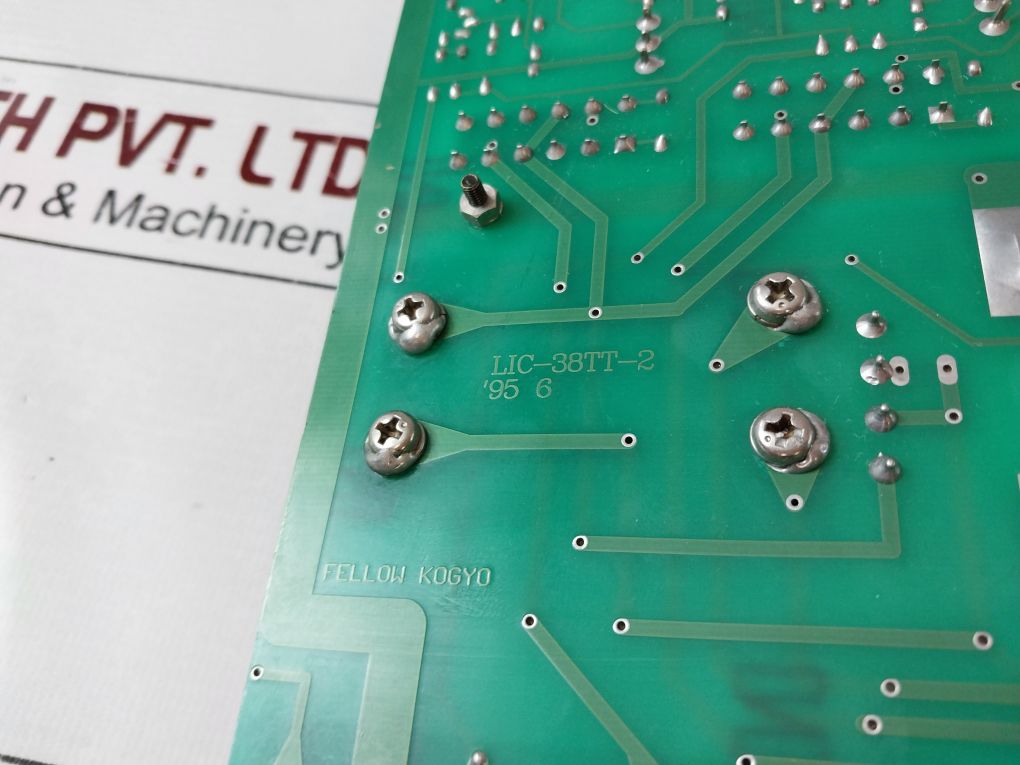 Fellow Kogyo Lic-38T Pcb Card Lic-38Tt-2 Ac 100/110