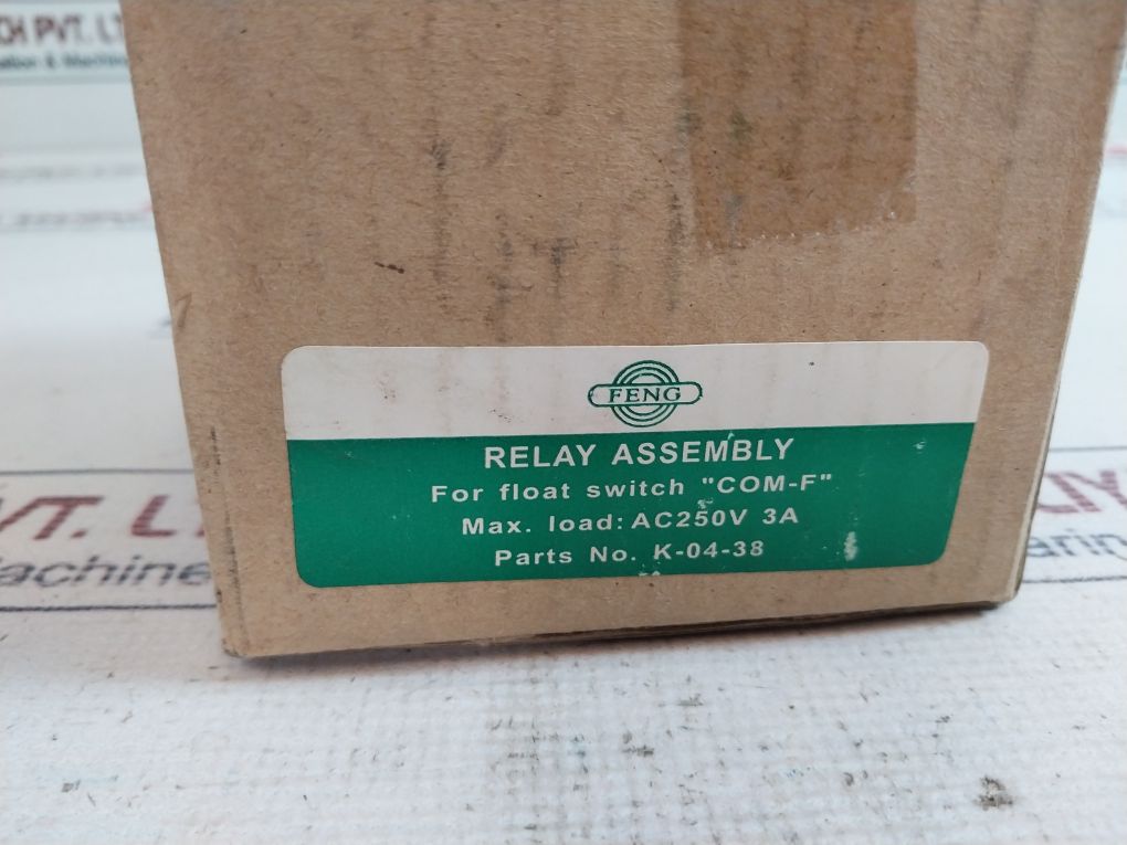 Feng Jg-k-04-38 Relay Assembly For Float Switch