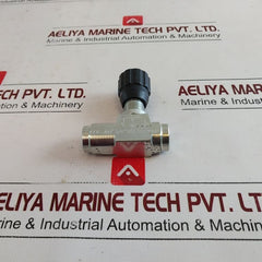 Fer-ro 1/4" Bsp Speed Regulating Valve 550 Bar