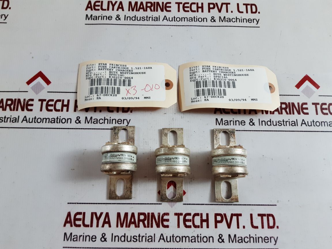 Ferraz 1,52Icprb36X27Q160 Z85605 Fuse 1.521-160A
