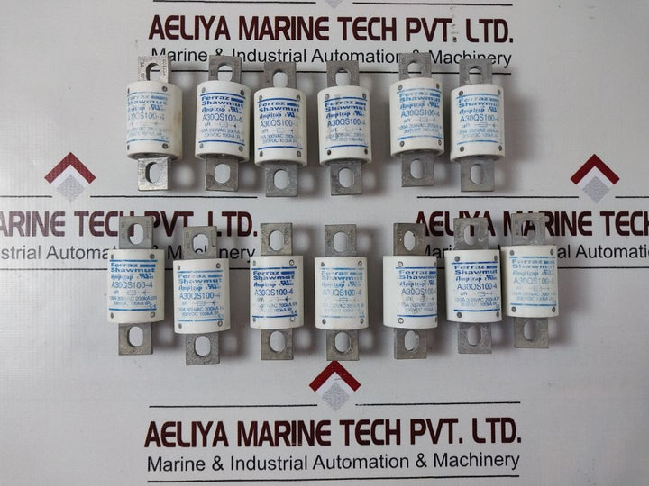 Ferraz Shawmut A30Qs100-4 Fuse 100A 300Vac 200Ka Ir
