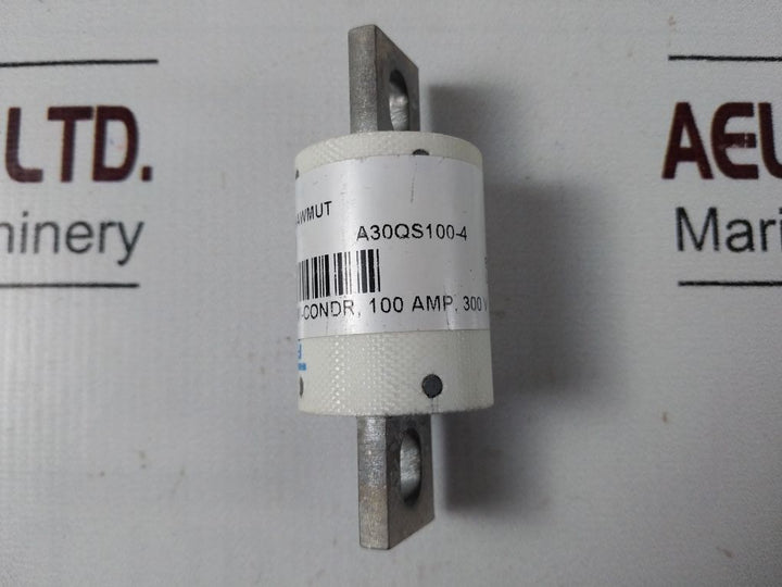 Ferraz Shawmut A30Qs100-4 Semicondr Fuse 100 Amp,300V