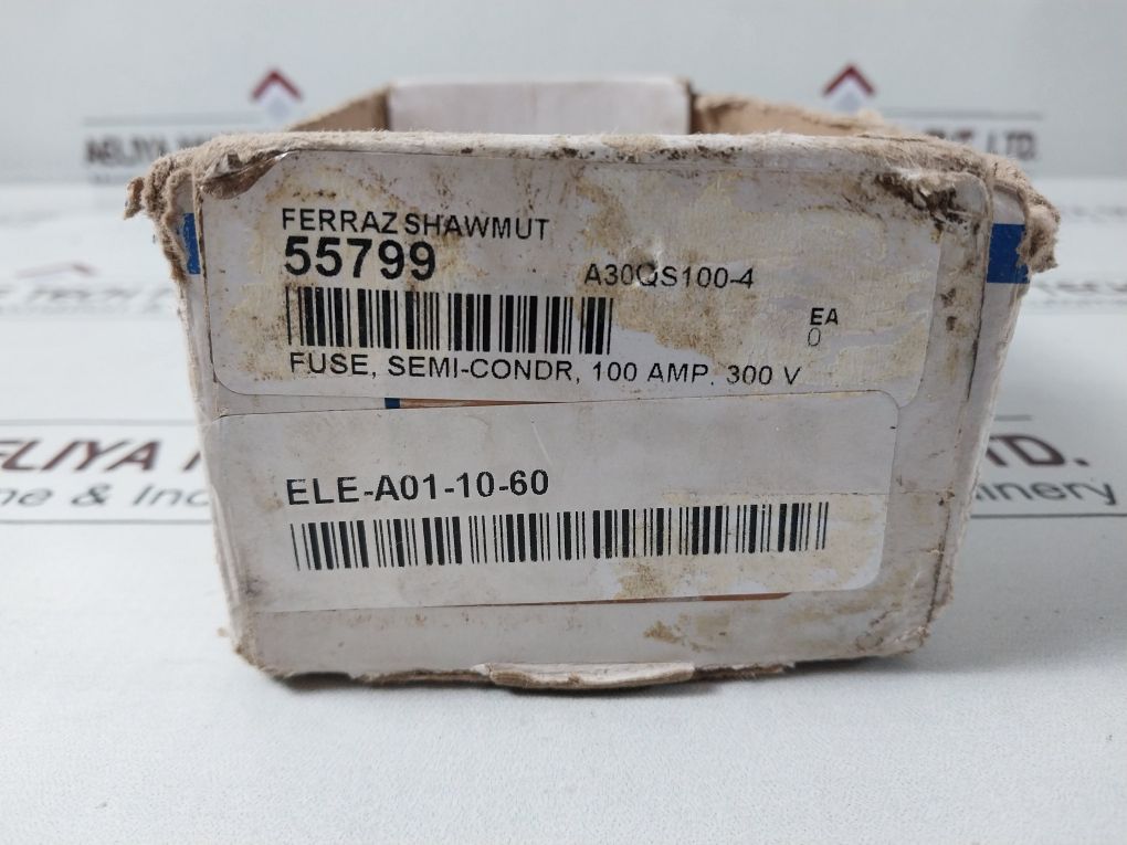 Ferraz Shawmut A30Qs100-4 Semicondr Fuse 100 Amp,300V