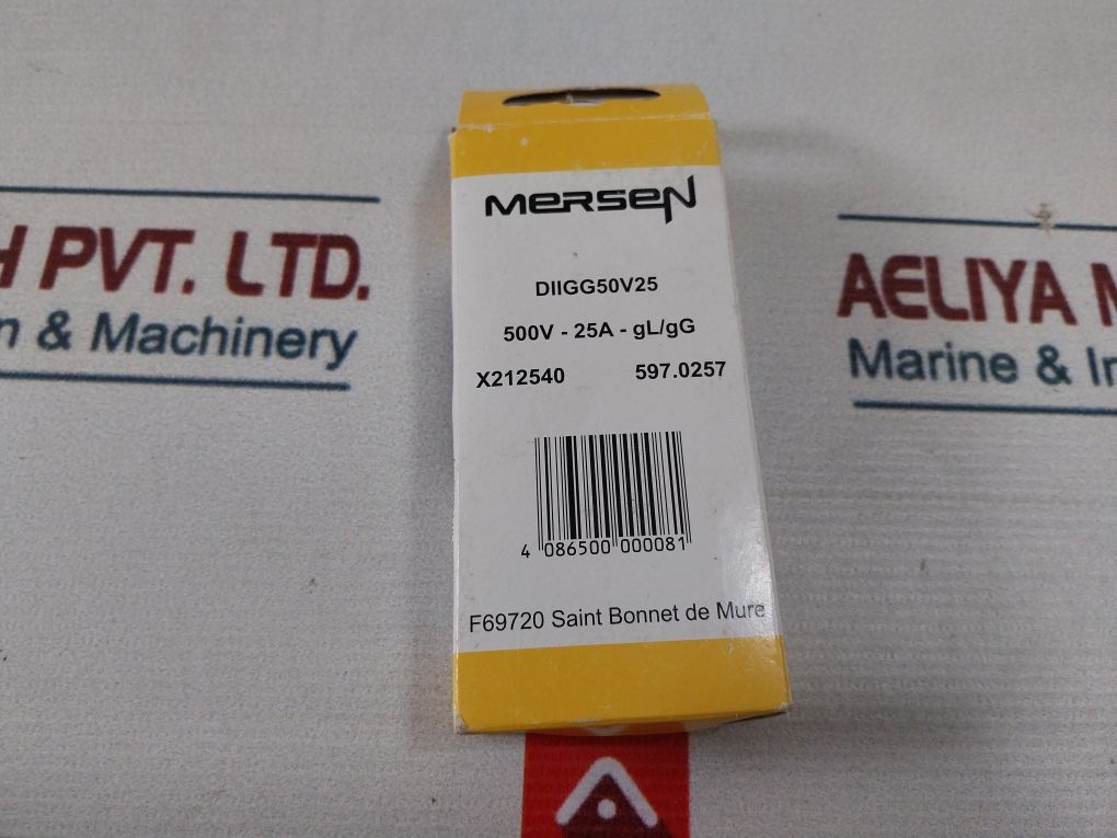 Lot Of 29X Ferraz Shawmut Diigg50V25 Fuse 500V 25A