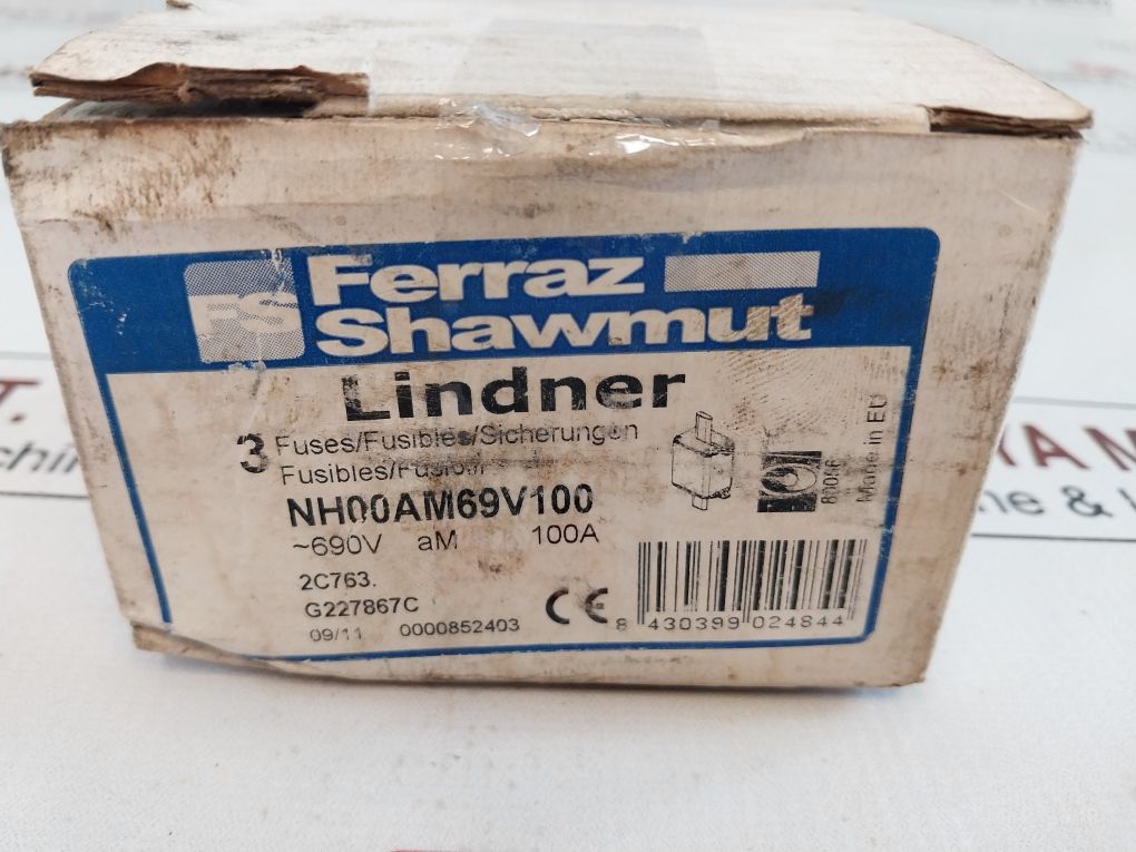 Ferraz Shawmut Nh00Am69V100 Fuse