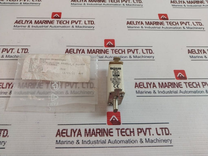 Ferraz Shawmut Nh 00 Fuse Gl-gl-gg 100A 690V