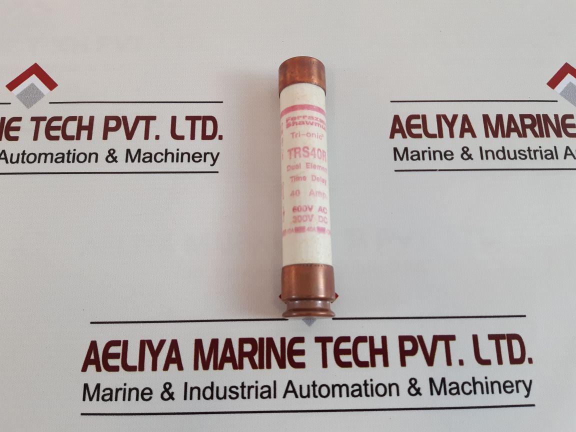 Set Of 3X Ferraz Shawmut Trs40R Fuse Element Time Delay