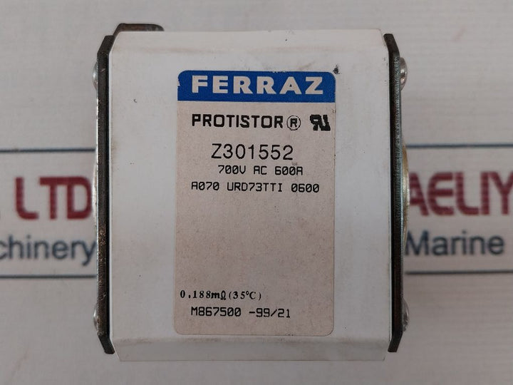 Ferraz Z301552 Protistor Fuse 700V Ac 600A