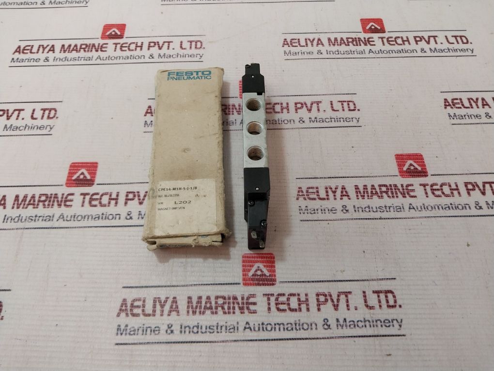 Festo 162206 Double Solenoid Valve Cpe14-m1H-5-j-1/8, L202