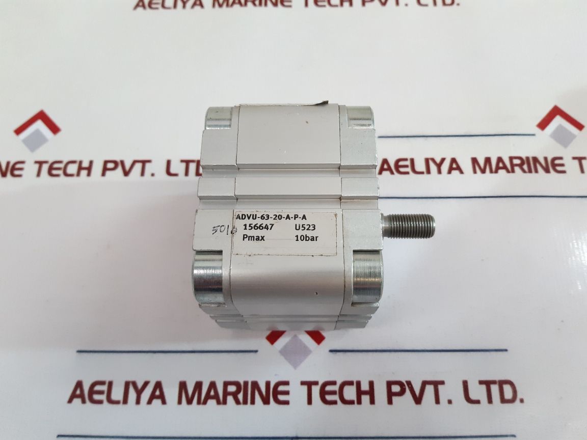 Festo Advu-63-20-a-p-a Cylinder Pmax 10 Bar