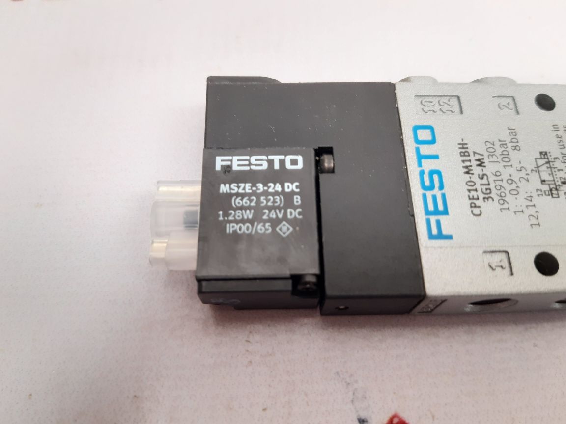 Festo Cpe10-m1Bh-3Gls-m7 Solenoid Valve