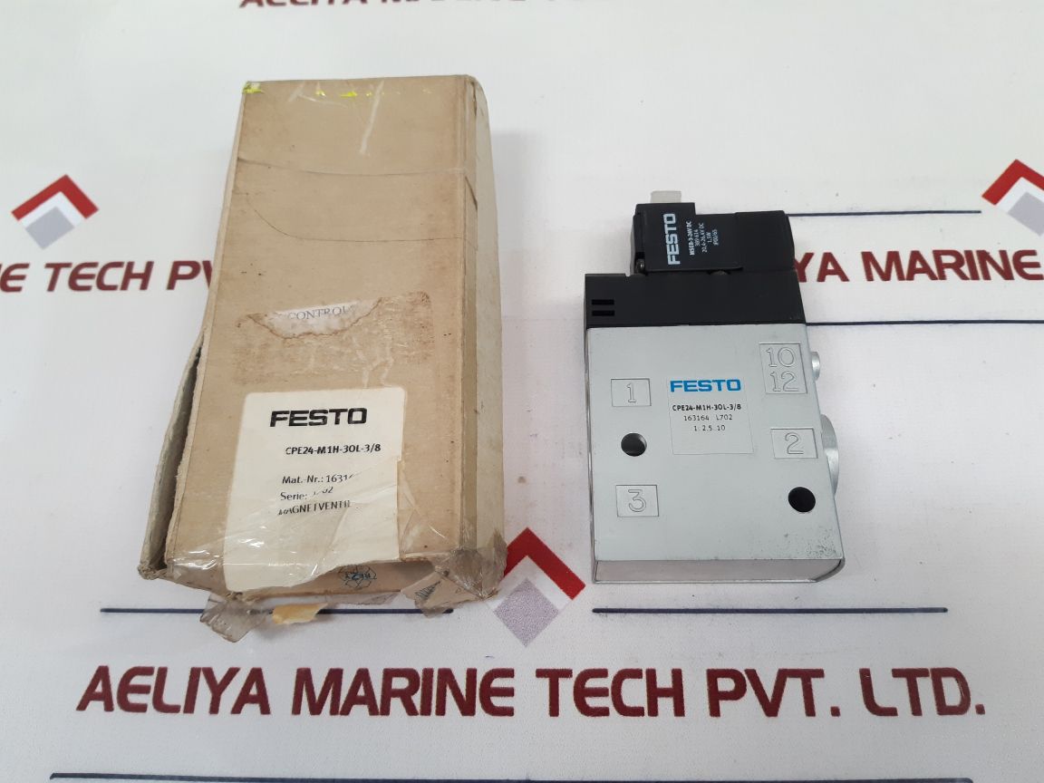 Festo Cpe24-m1H-30L-38 Solenoid Valve

