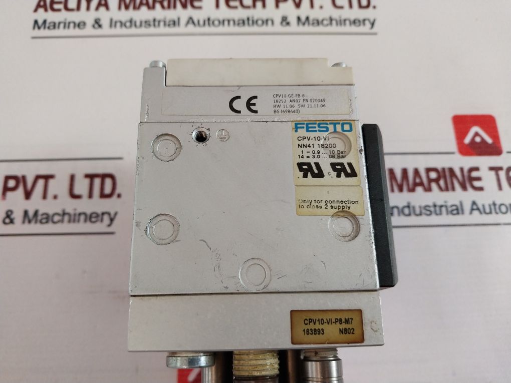 Festo Cpv-10-vi Valve Terminal 020049 Ip54