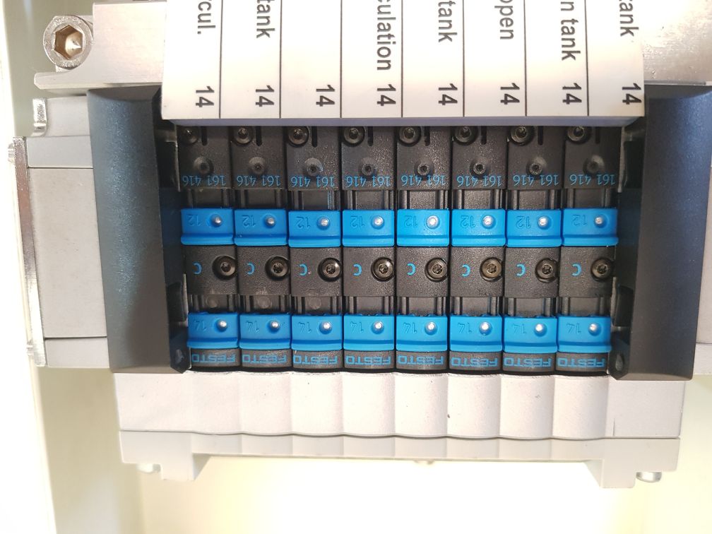 Festo Cpv10-ge-fb-8 Valve Terminal Block Cpv10-vi-p8-m7-b