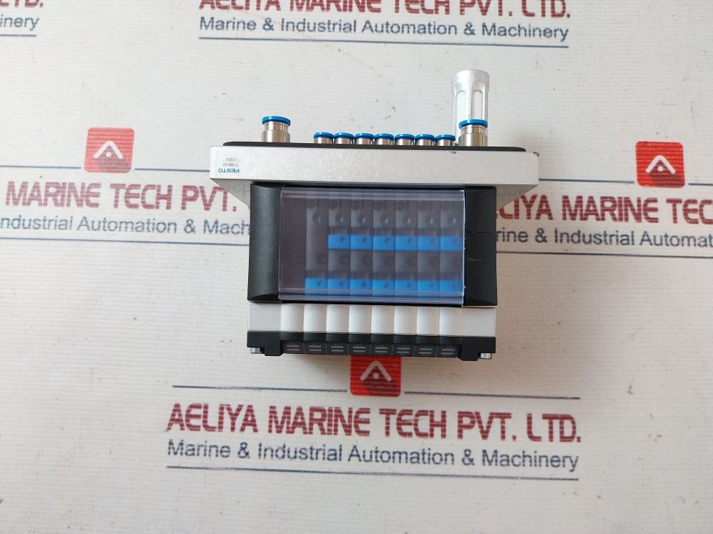 Festo Cpv10-vi Control Air Valve Terminal With Connection Cable Kmp3-25P-16-5