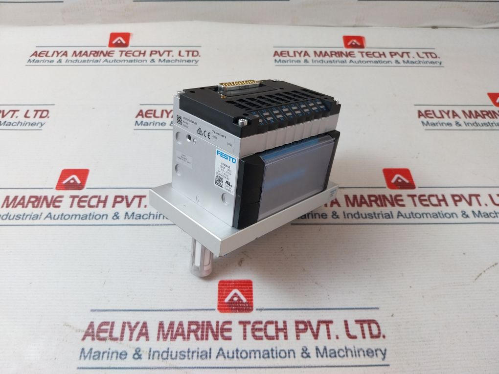 Festo Cpv10-vi Control Air Valve Terminal With Connection Cable Kmp3-25P-16-5