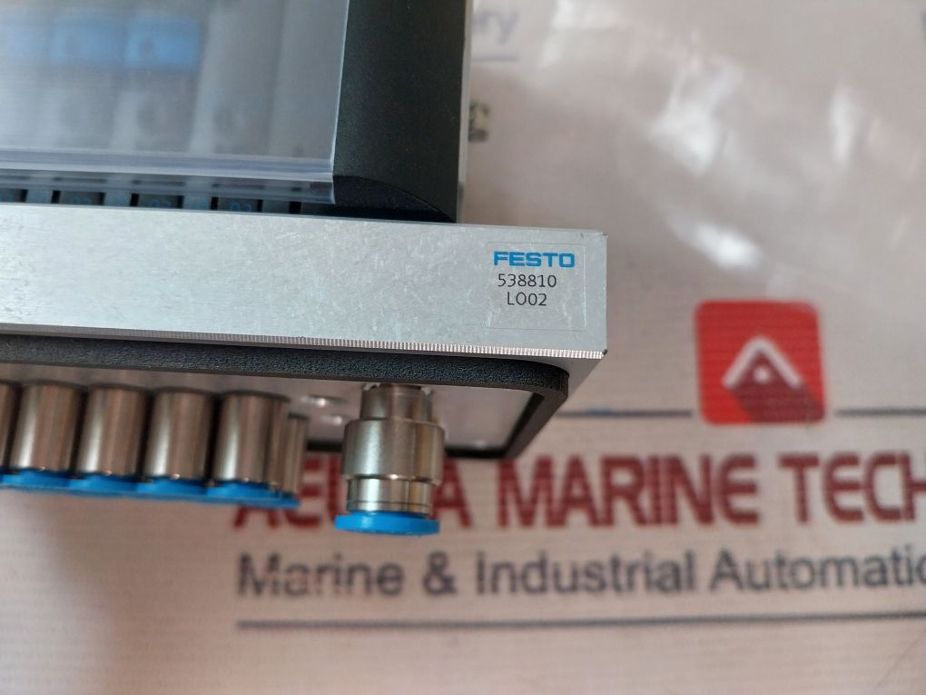 Festo Cpv10-vi Control Air Valve Terminal With Connection Cable Kmp3-25P-16-5