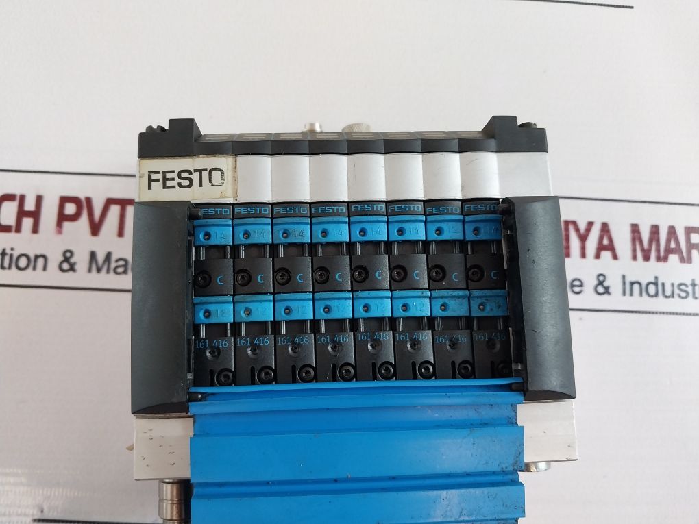 Festo Cpv10-vi Valve Terminal 3-8 Bar 24V Dc Ip65