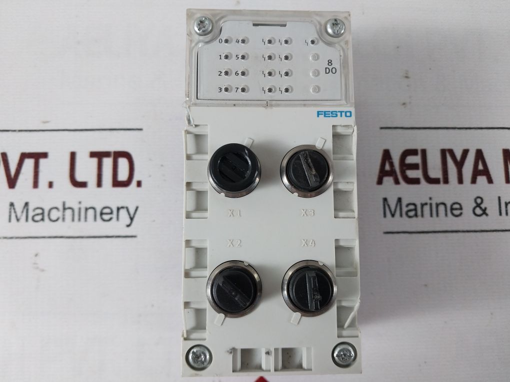 Festo Cpx-ab-4-m12X2-5P-r-m3 Manifold Block