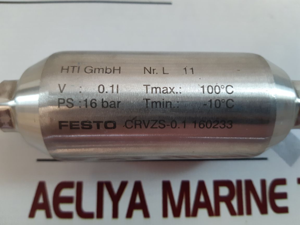 Festo crvzs-0.1 160233 air reservoir set