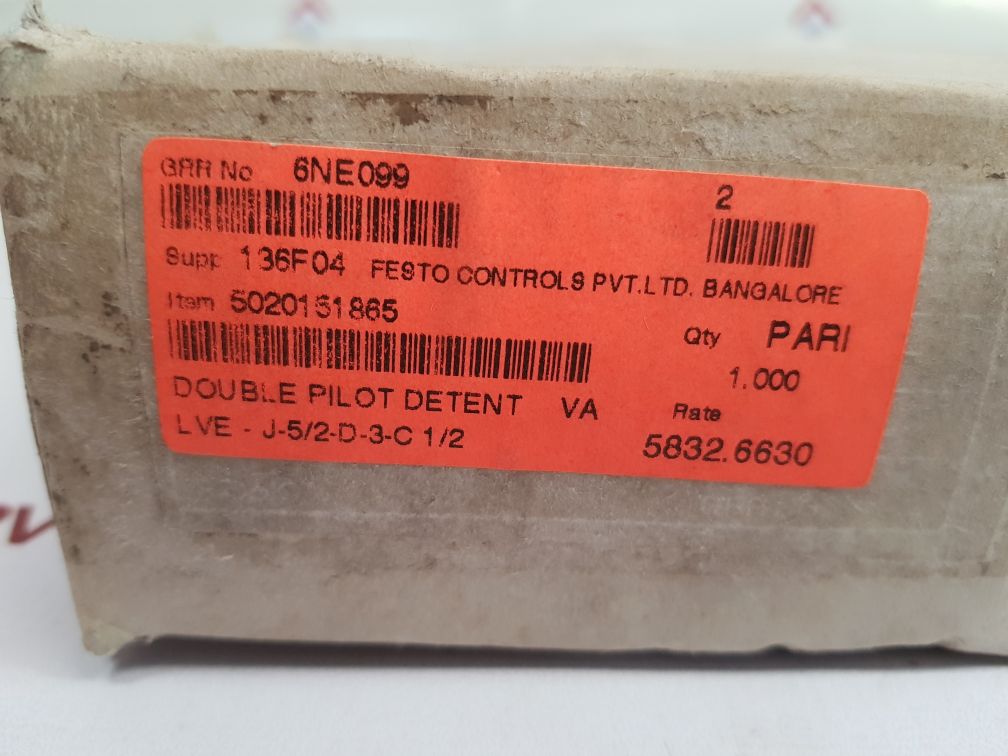 Festo J-5/2-d-3-c Pneumatic Valve