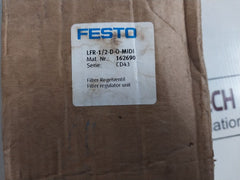 Festo Lfr-d-midi Filter Regulator 162690 Series: Cd43 Lfr-1/2-d-o-midi