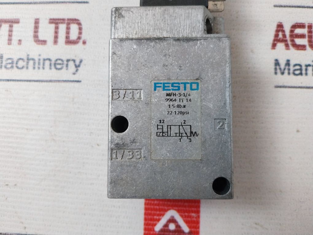 Festo Mfh-3-1/4 Solenoid Valve