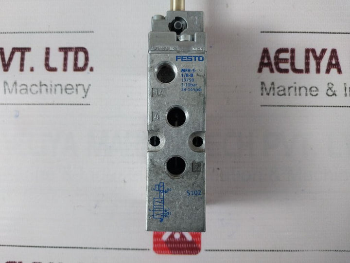 Festo Mfh-5-1/8-b Solenoid Valve 2-10 Bar
