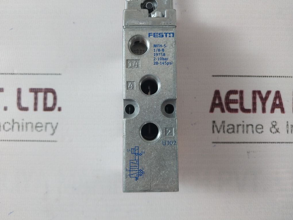 Festo Mfh-5-1/8-b Solenoid Valve 19758