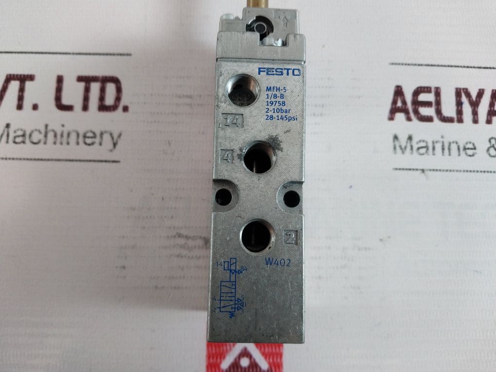 Festo Mfh-5-1/8-b Solenoid Valve 19758