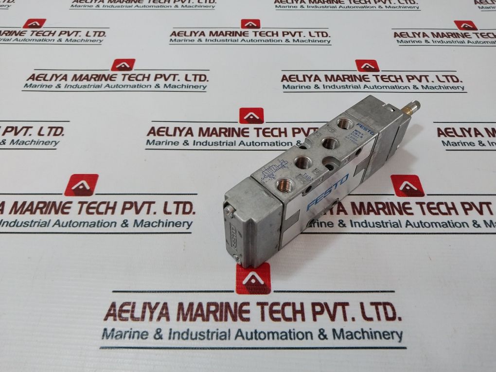 Festo Mfh-5-1/8-l-b Pneumatic Solenoid Valve 3-10 Bar 40-145 Psi