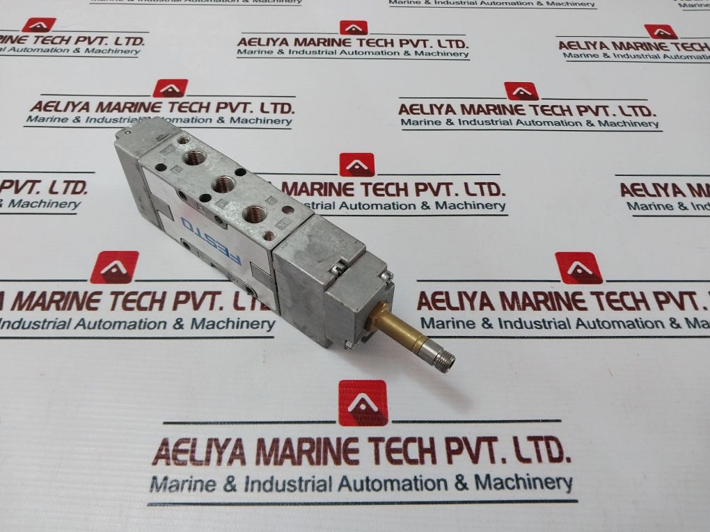 Festo Mfh-5-1/8-l-b Pneumatic Solenoid Valve 3-10 Bar 40-145 Psi