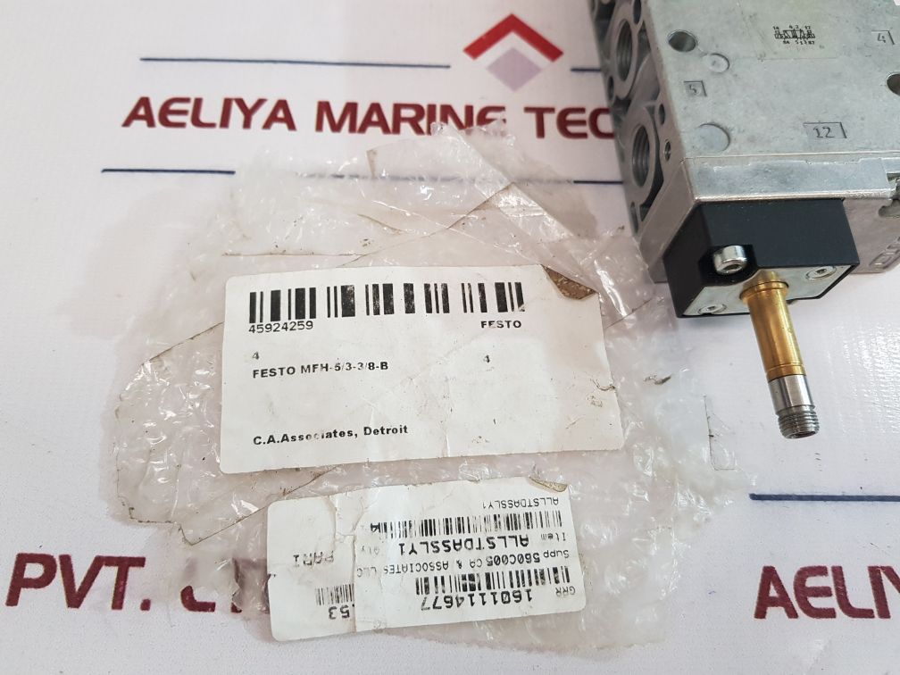 Festo Mfh-5-3/8-b Solenoid Valve