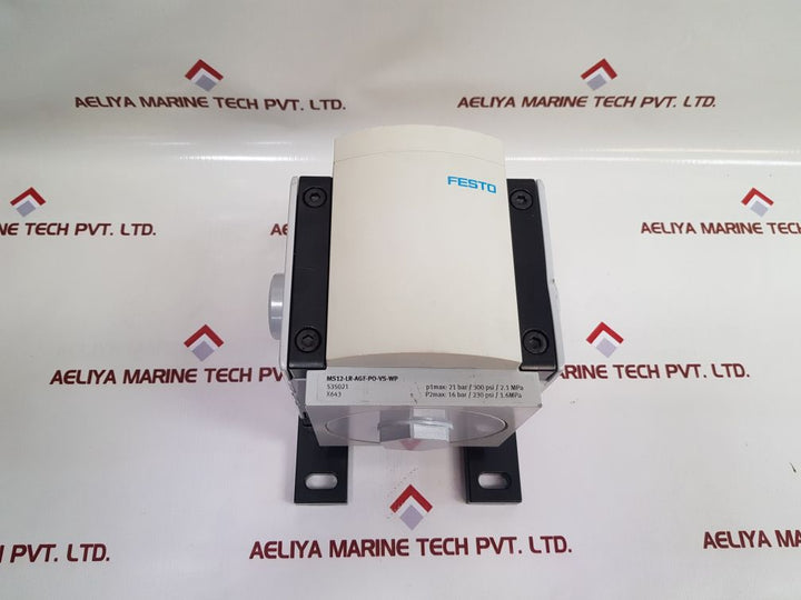 Festo Ms12-lr-agf-po-vs-wp Pressure Regulator