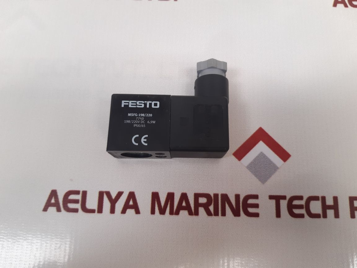 Festo Msfg-198/220 Solenid Valve Coil 7760