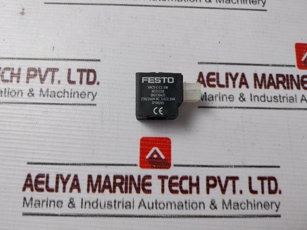 Festo Vacs-c-c1-3W Solenoid Valve Coil 230/240V Ac 3.0/2.3Va