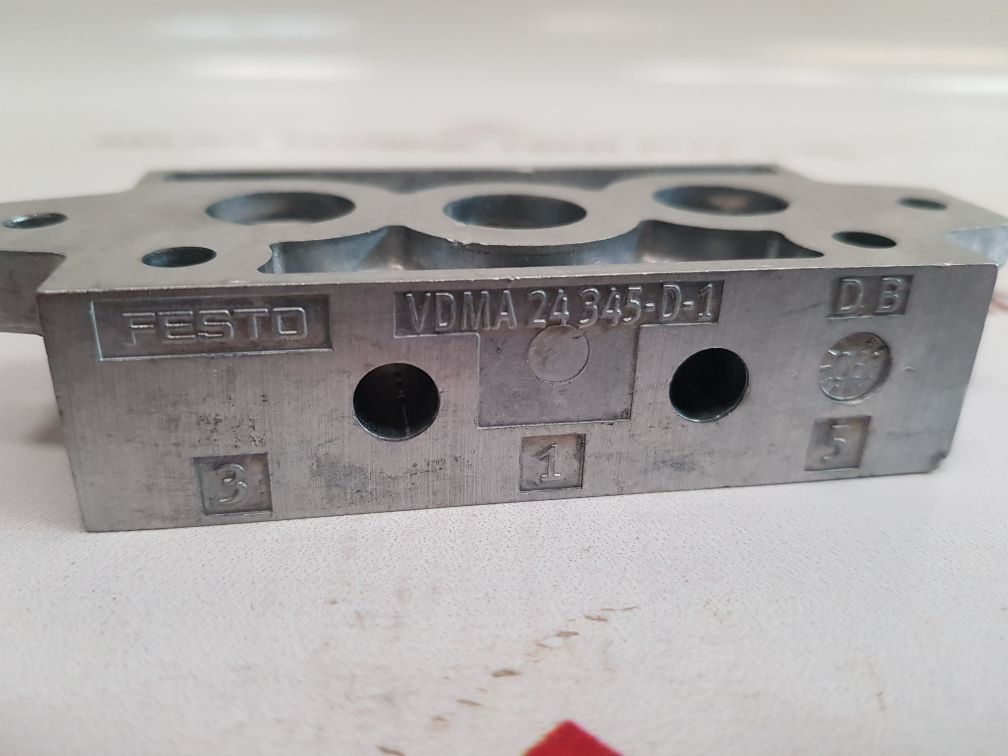 Festo Vdma 24 345-d-1 Pneumatic End Plate Kit