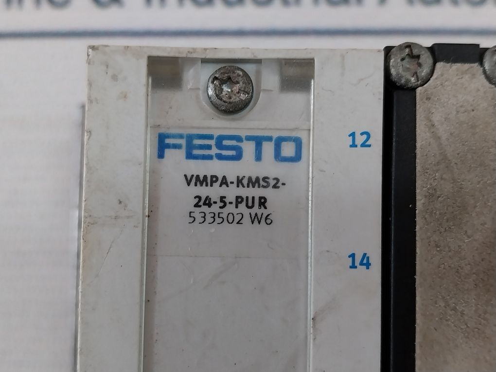Festo Vmpa-kms2-24-5-pur Valve Block