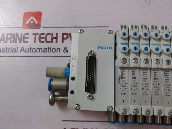 Festo Vuvg-b10-b52-zt-f-1T1L Solenoid Valve 573606 H158