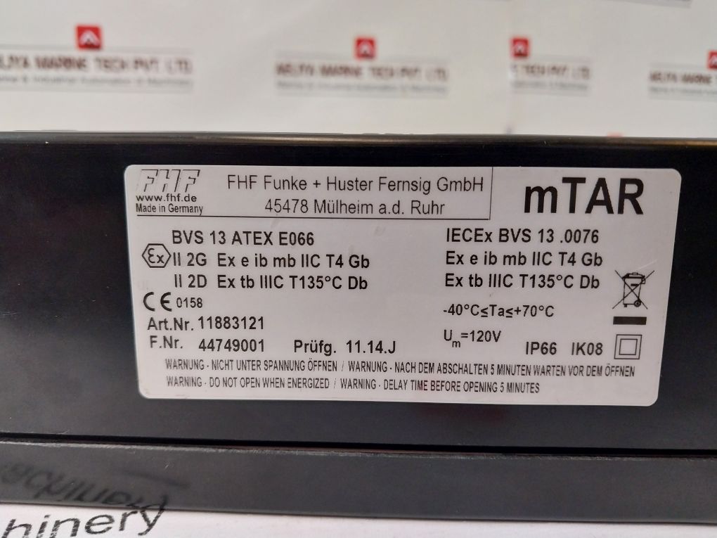 Fhf 11883121 Mtar Telephone Relay