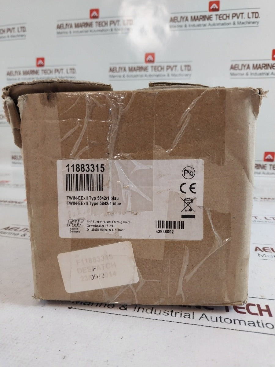 Fhf 5842/1 Second Telephone Alarm & Signal Unit Twin-eexii -blue 11883315