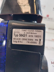 Fhf 5842/1 Second Telephone Alarm & Signal Unit Twin-eexii -blue 11883315