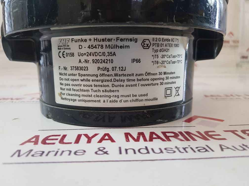 Funke+Huster Fernsig 92024210 Signal Horn Set 24VDC