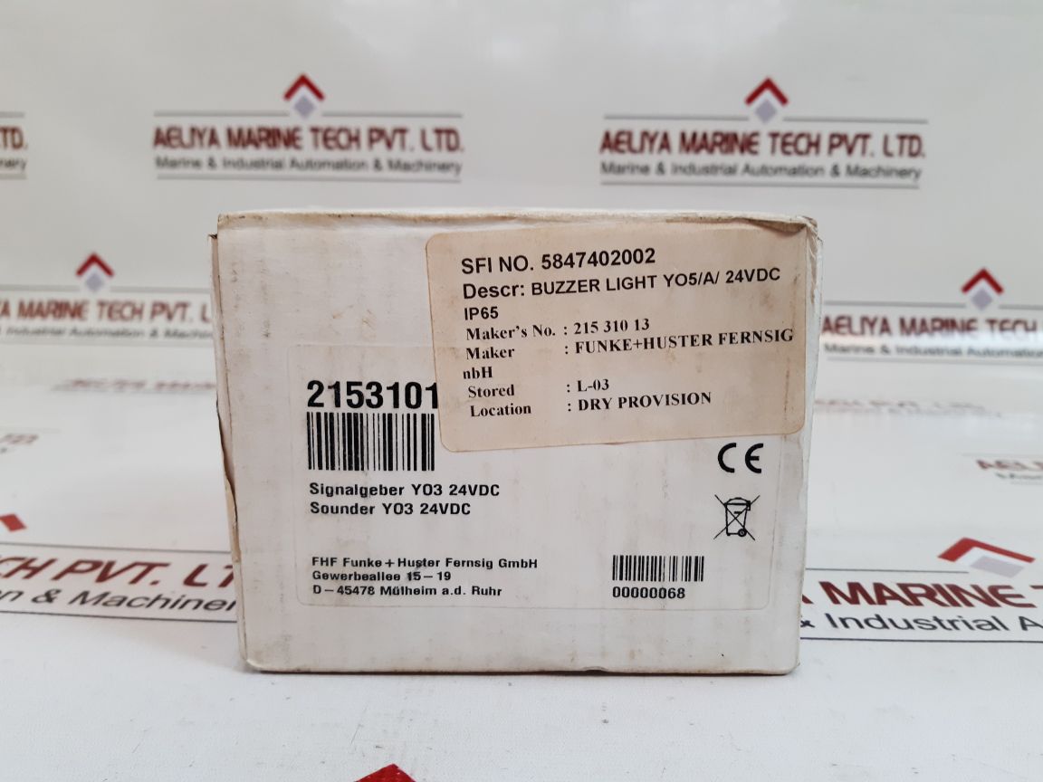 Fhf Yodalarm Y03 Transducer En54-3