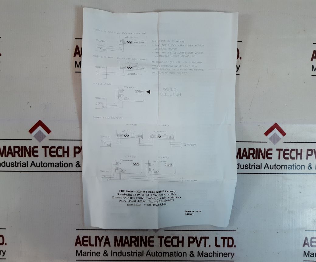 Fhf Yodalarm Y03 Transducer En54-3